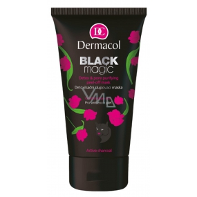 Dermacol Black Magic Entgiftende Peeling schwarze Maske 150 ml