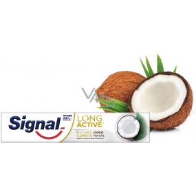 Signal Long Active Naturals Elemente Coco White 6+ Zahnpasta 75 ml