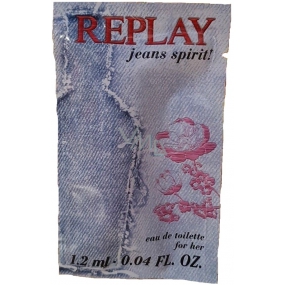 Replay Jeans Spirit Woman EdT 1,2 ml Toillettenwasser