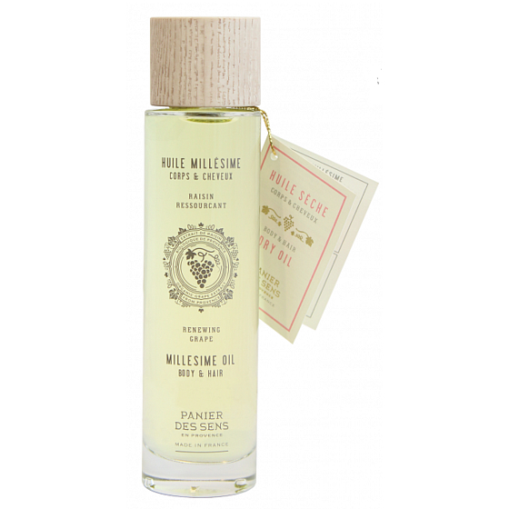 Panier des Sens Trauben Trockenöl für Körper und Haare 100 ml