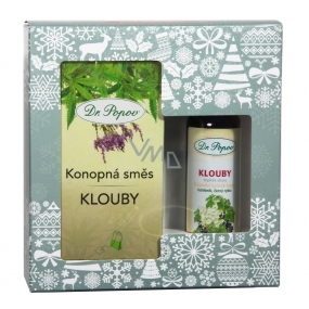 Dr. Popov Original Kräutertropfen 50 ml + Hanfgelenke 30 g - 20 Aufgussbeutel, Weihnachtsgeschenkset
