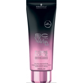 Schwarzkopf Professional BC Bonacure Fiber Force Stärkungs-Shampoo für geschädigtes Haar 200 ml