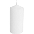 Lima Candle Metallic weiß matt Zylinder 50 x 100 mm 1 Stück