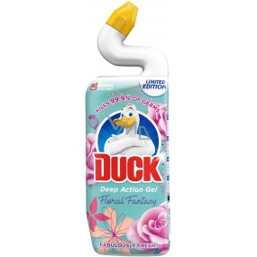 Duck Deep Action Gel Floral Fantasy Toilettenflüssigkeit Reinigungs- und Desinfektionsmittel 750 ml