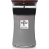 WoodWick Trilogy Mountain Air - Bergluft-Duftkerze mit Holzdocht und Deckelglas groß 609 g