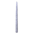 Emocio Perla Silber konische Kerze 22 x 230 mm