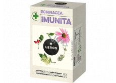 Leros Echinacea Immunität Kräutermischung mit Echinacea und Hagebutte, die die natürliche Immunität des Körpers unterstützen 20 x 1,5 g