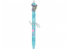 Colorino Gummierter Stift Koala grün, blaue Mine 0,5 mm