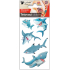 Tattoo-Aufkleber Merry Sharks 10,5 x 6 cm