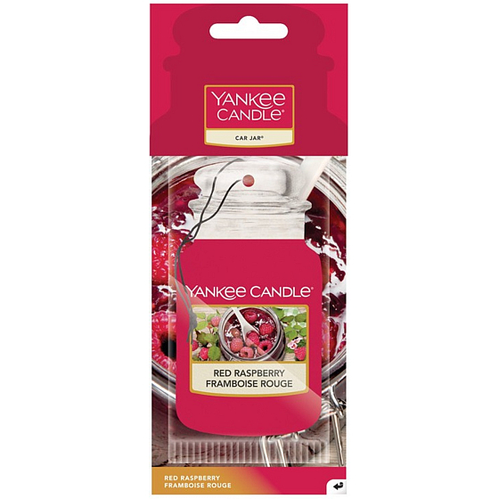 Yankee Candle Red Raspberry - Rote Himbeere duftende Auto-Tag Papier 12 g