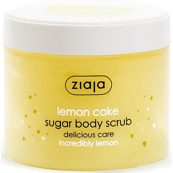 Ziaja Lemon Cake Sugar Body Scrub 300 ml
