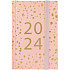 Albi Tagebuch 2024 mini Gold 11 x 7,5 x 0,5 cm