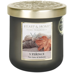 Heart & Home In the duvet Soja-Duftkerze Medium brennt bis zu 30 Stunden 110 g