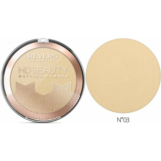 Revers HD Beauty Mattierender Puder 03 9 g