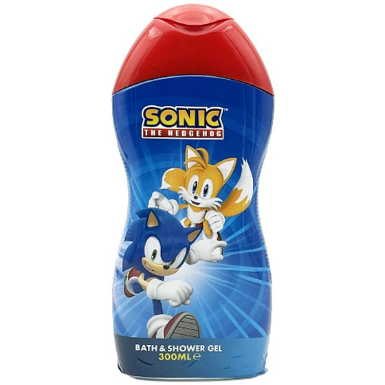 Hedgehog Sonic 2in1 Badeschaum und Duschgel für Kinder 300 ml