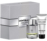 Montblanc Explorer Platinum Eau de Parfum 60 ml + Duschgel 100 ml, Geschenkset für Männer
