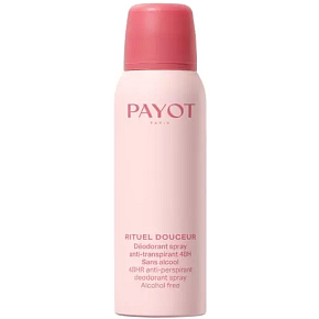 Payot Rituel Douceur Deodorant Anti-Transpirant 48H antiperspirant deodorant sprej verzögert das Haarwachstum für Frauen 125 ml