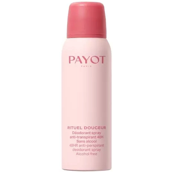 Payot Rituel Douceur Deodorant Anti-Transpirant 48H antiperspirant deodorant sprej verzögert das Haarwachstum für Frauen 125 ml