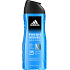Adidas Fresh Endurance 3v1 Duschgel für Körper, Haare und Gesicht für Männer 400 ml