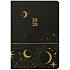 Albi Wochenkalender 18 Monate 2024 - 2025 Schwarz, Astrologie 12,5 cm x 17 cm x 1,3 cm