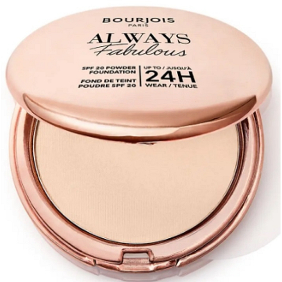 Bourjois Always Fabulous Kompaktpuder 100 Rose Elfenbein 7 g