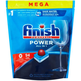 Finish Powerball All in 1, Geschirrspültabs 94 Stück Finish Powerball All in 1, Geschirrspültabs 94 Stück