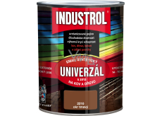 Industrol S2013 universell glänzend obere Farbe für Metall und Holz, 2210 dunkel, 750 ml