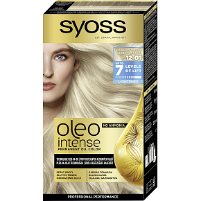 Syoss Oleo Intense ölfarbige Haarfarbe 12-01 Ultra platinblond Syoss Oleo Intense ölfarbige Haarfarbe 12-01 Ultra platinblond
