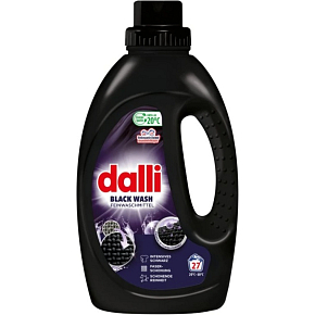 Dalli Black Waschgel, 27 Wäschen, 1,1 l
