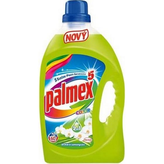 Palmex 5 Orchid & Lemongrass Color Gel Flüssigwaschmittel 60 Dosen 4,5 l