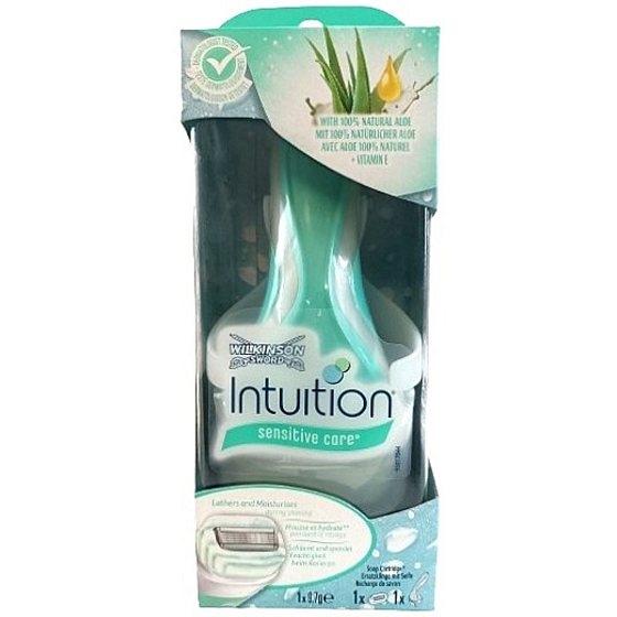 Wilkinson Intuition Sensitive Care Rasiermesser und Ersatzkopf 1 Stück