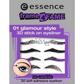 Essence Frame for Fame 3D-Eyeliner 01 Glamour Style 10 Paar