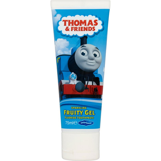 Thomas & Friends - Lokomotive Tomáš Sparkling Fruity Gel Zahnpasta 75 ml
