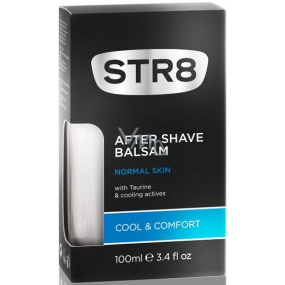 Str8 Cool & Comfort nach dem Rasierbalsam für normale Haut 100 ml