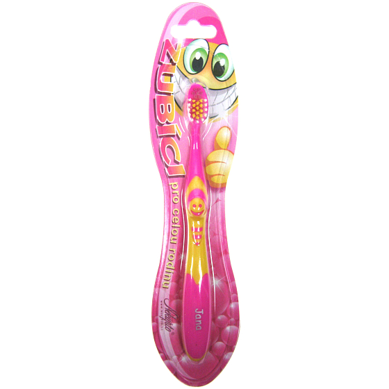 Nekupto Zubíci Zahnbürste für Kinder namens Jana soft 1 Stück