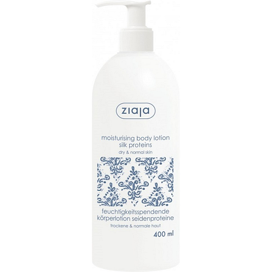 Ziaja Seidenproteine Feuchtigkeitsspendende Körpermilch 400 ml