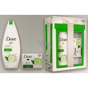Dove Go Fresh Touch Gurke & Grüntee Mini Go Fresh Touch pflegendes Duschgel 250 ml + Go Fresh Touch Cremetablette 100 g, Kosmetikset