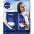 Nivea Body Milk pflegende Körperlotion für trockene bis sehr trockene Haut 250 ml + Creme Care cremiges Duschgel 250 ml, für Frauen Kosmetikset