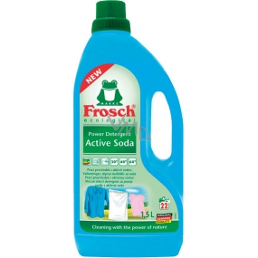 Frosch Eko Active Soda Waschgel für weiße und farbige Wäsche 22 Waschdosen, 1,5 l
