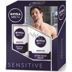 Nivea Men Sensitive 200 ml + After Shave Balsam 100 ml, Kosmetikset