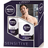 Nivea Men Sensitive 200 ml + After Shave Balsam 100 ml, Kosmetikset