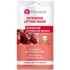 Dermacol Intensive Lifting Mask textile 3D-Liftingmaske 15 ml