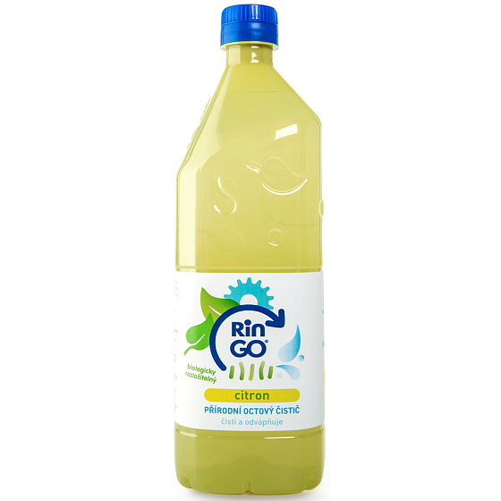Ringo Citron natürlicher Universalessigreiniger, reinigt und entkalkt 1 l