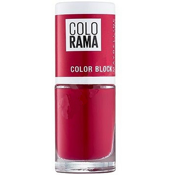 Maybelline Colorama schnell trocknender, langlebiger Nagellack 486 Rot 7 ml