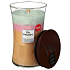 WoodWick Trilogy Summer Sweets - Duftkerze für Sommersüßigkeiten mit Holzdocht und Deckelglas groß 609,5 g