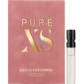 Paco Rabanne Pure XS for Her Eau de Parfum für Frauen 1,5 ml mit Spray, Fläschchen
