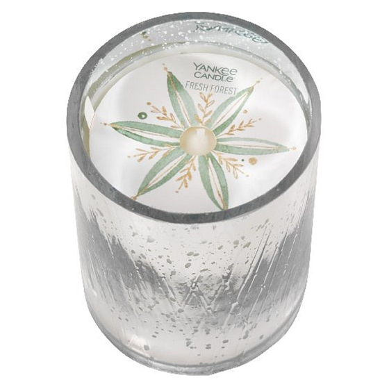 Yankee Candle Fresh Forest Spezialkollektion Winter Wish Dekor Duftkerze klein 388 g