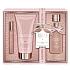 Baylis & Harding Jojoba-, Seiden- und Mandelöl parfümiertes Wasser für Frauen 100 ml + parfümiertes Roll-on in einer Handtasche + Körper- und Handlotion 200 ml, Kosmetikset