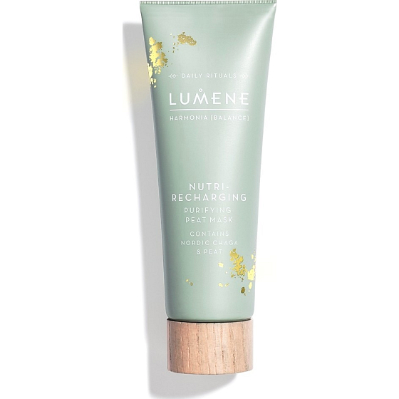 Lumene Harmonia Nutri-Recharging Purifying Peat Reinigende Torfmaske beruhigt, stellt das verlorene Gleichgewicht wieder her 75 ml