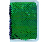 Albi Diary 2020 mini Grüne Paillette 11 x 7,5 x 1 cm